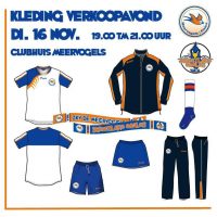 Kledingverkoop 16 november