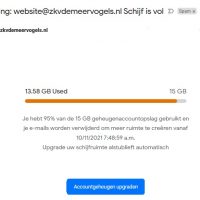 Phishing mailtjes actief naar meervogels email adressen