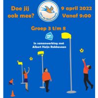 Hulp gezocht bij het schoolkorfbaltoernooi op 9 april